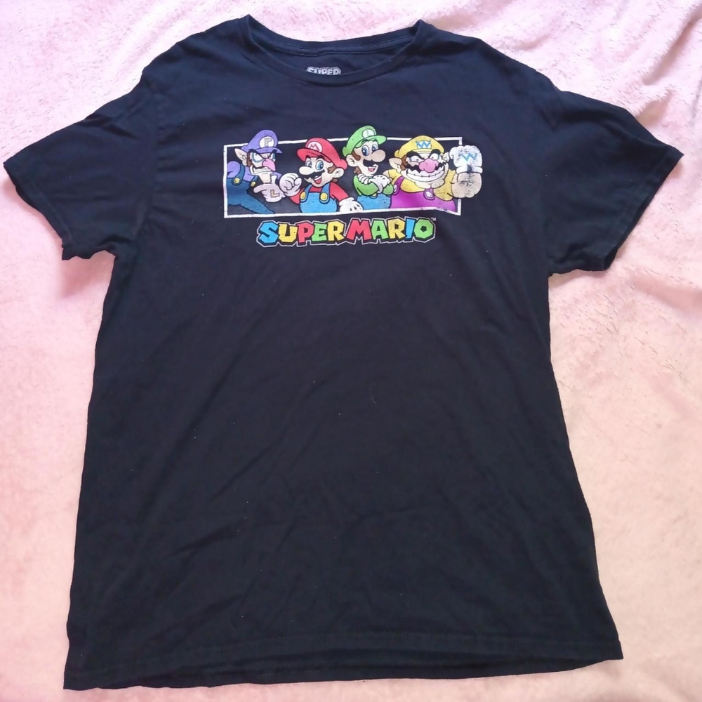 super mario teeshirt